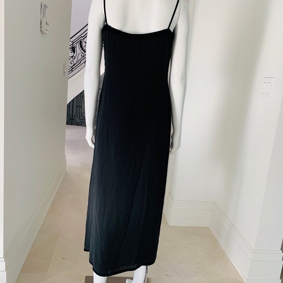 Bundle of 2 for $30 INC Black Strap Silk Midi Dress - Picture 6 of 7